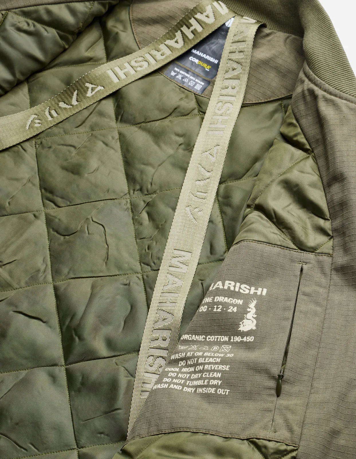 5013 Cordura® NYCO® Dragon Tour Jacket Olive