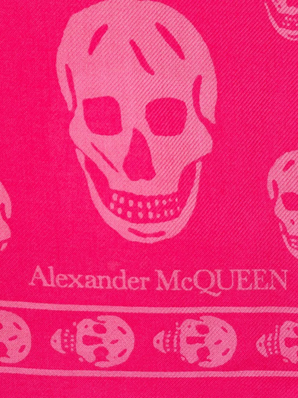 Alexander McQueen Scarfs Fuchsia