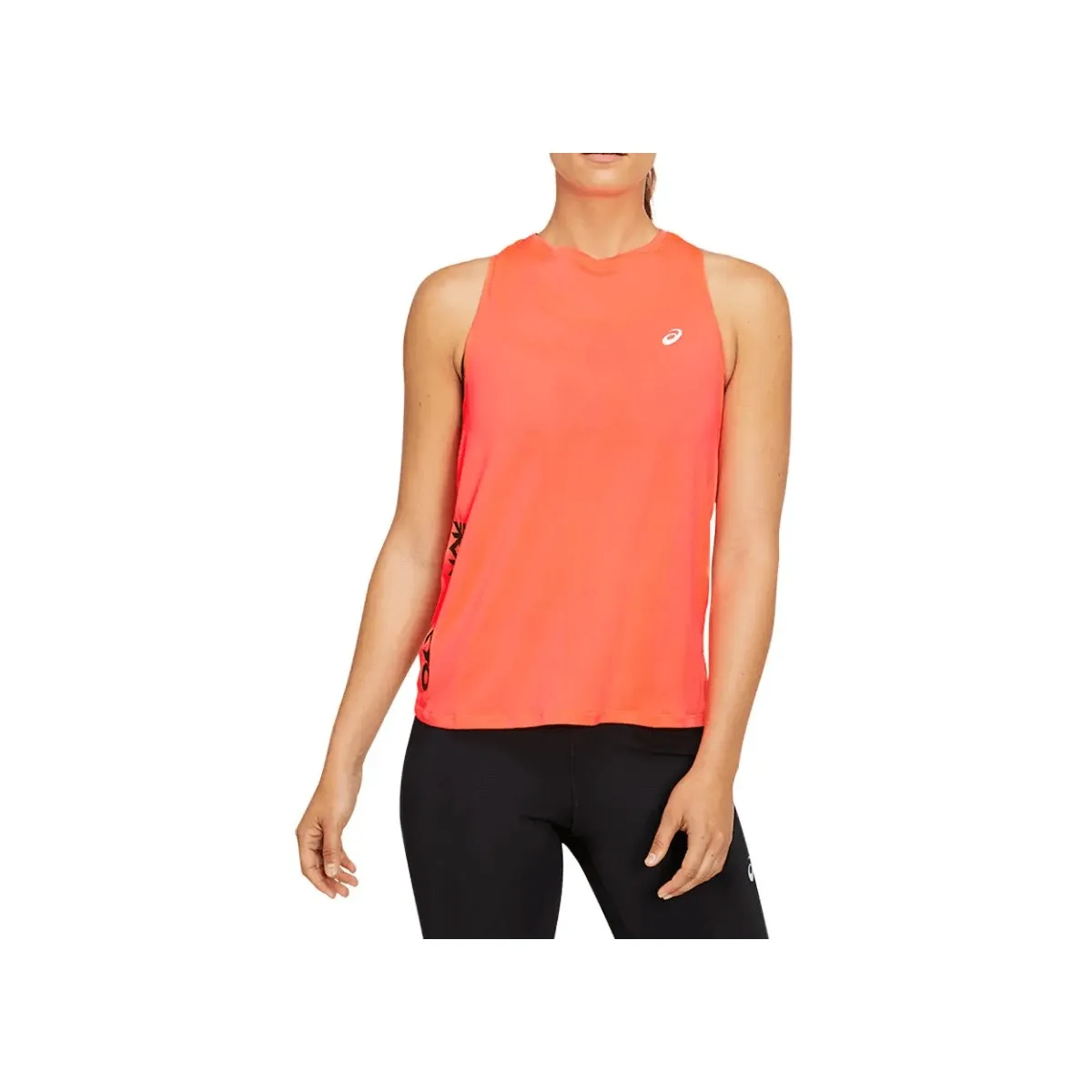 ASICS Future Tokyo Sleeveless Orange Women T-Shirt