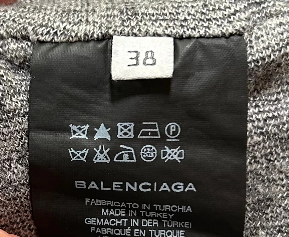 Balenciaga Moto Jacket with Lace-Up Sides