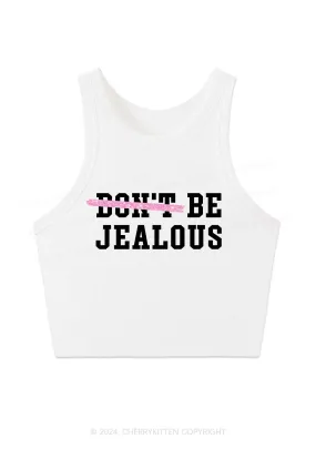 Be Jealous Y2K Crop Tank Top Cherrykitten