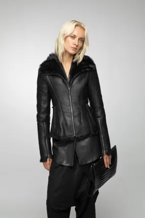 Black Shearling Jacket