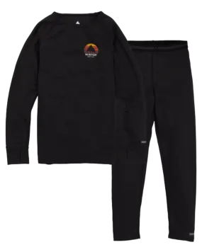 Burton Kids' Lightweight Base Layer Set - True Black