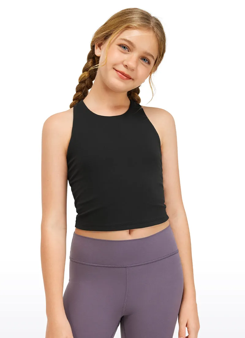 Butterluxe Girls Double Lined Racerback Tank Tops