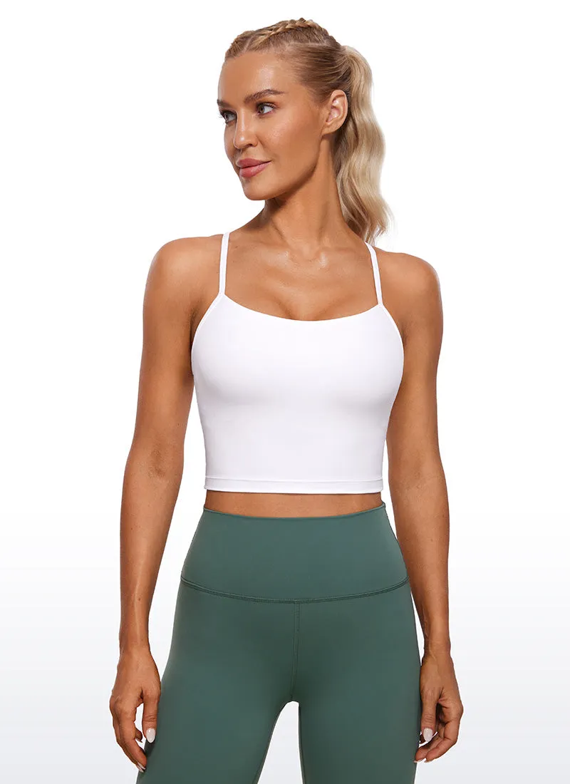 Butterluxe Y Back Built-in Bra Tanks