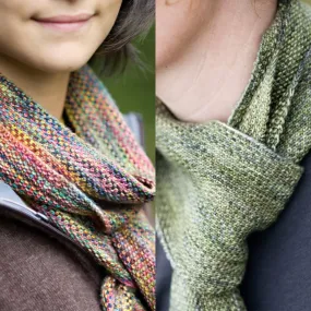 Churchmouse Classics Patterns - Koigu Linen Stitch Scarf