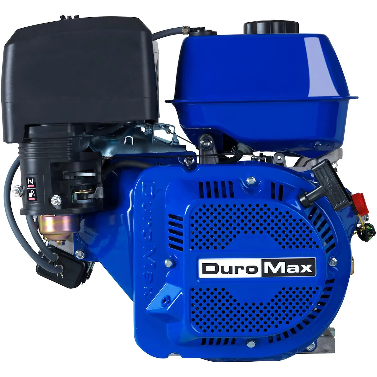 DuroMax XP16HP 420cc 1" Shaft Recoil Start Horizontal Gas Powered Engine