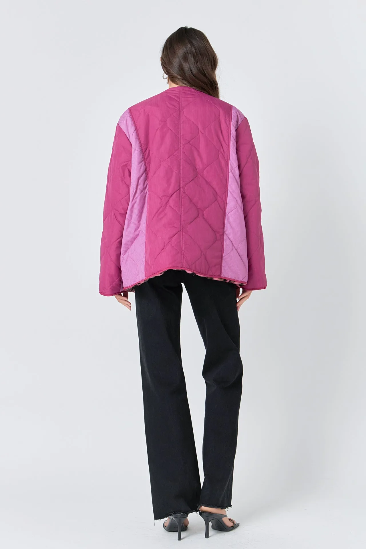 English Factory - Oversize Quilted Jacket