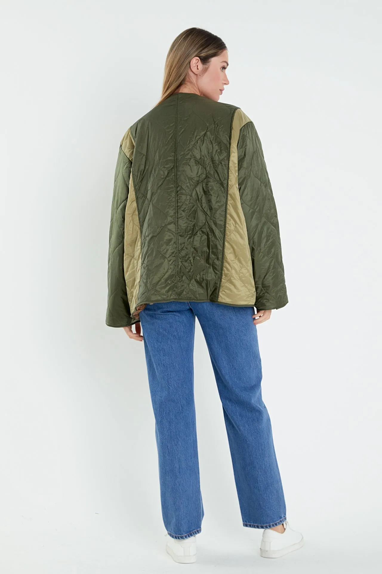 English Factory - Oversize Quilted Jacket