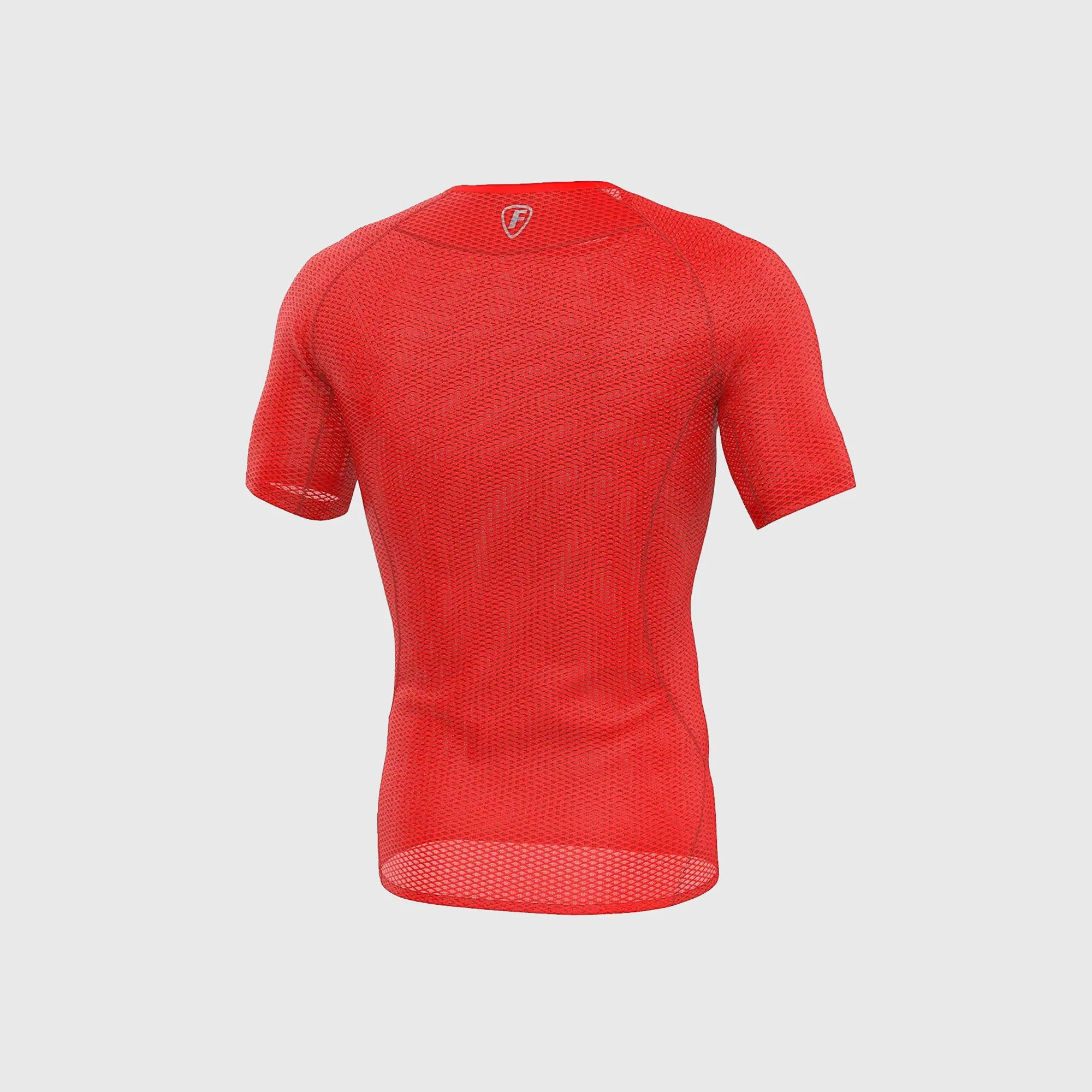 Fdx Aeroform Red Men's & Boy's Short Sleeve Mesh Summer Cycling Top