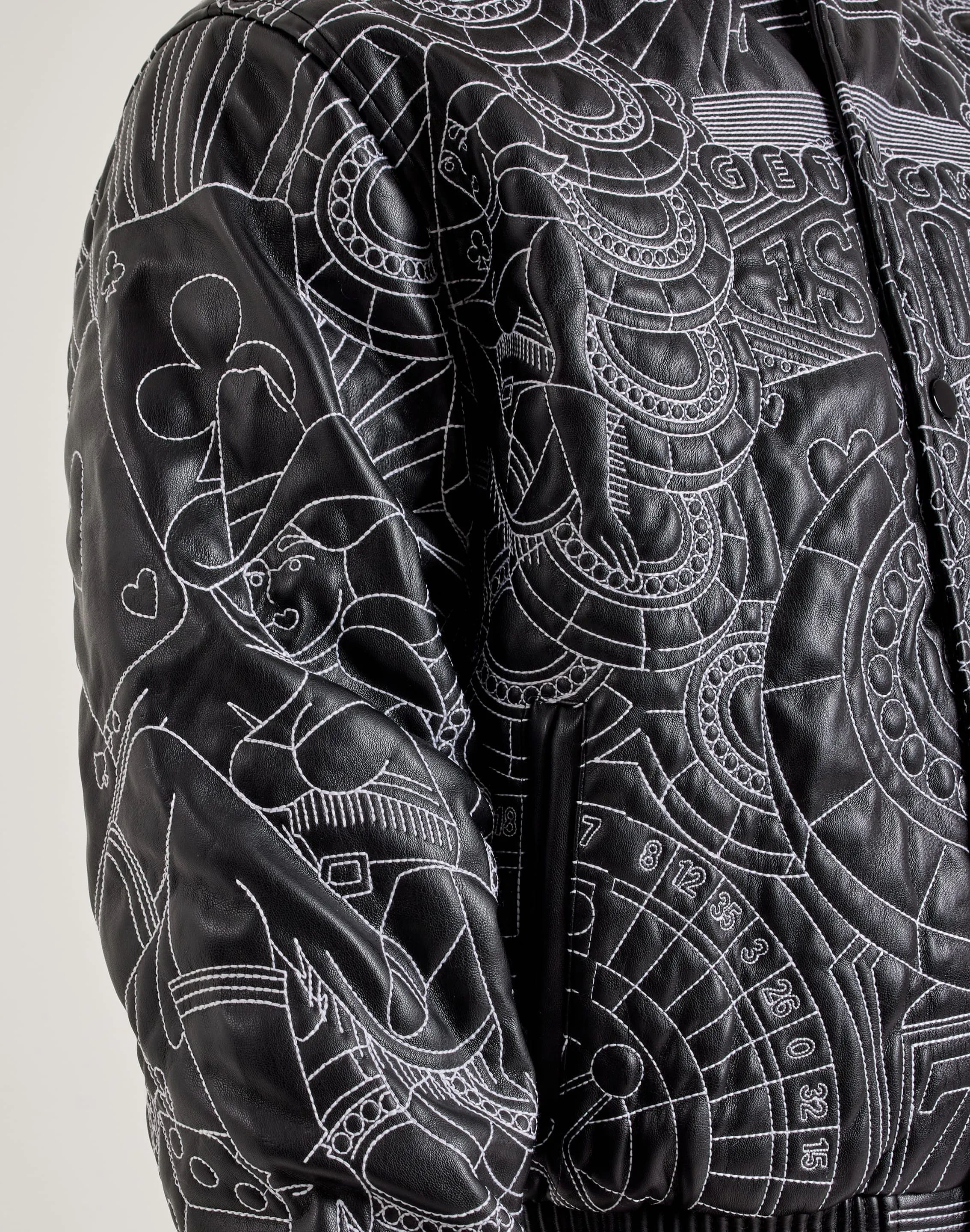 First Row Quilted Leather Jacket