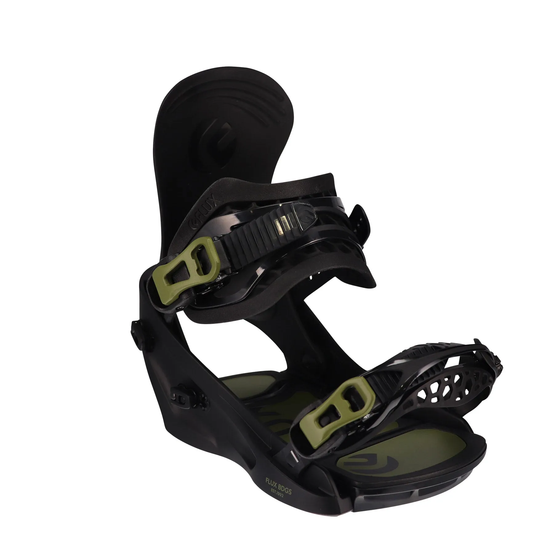 Flux SR Snowboard Bindings Mens Dark Team