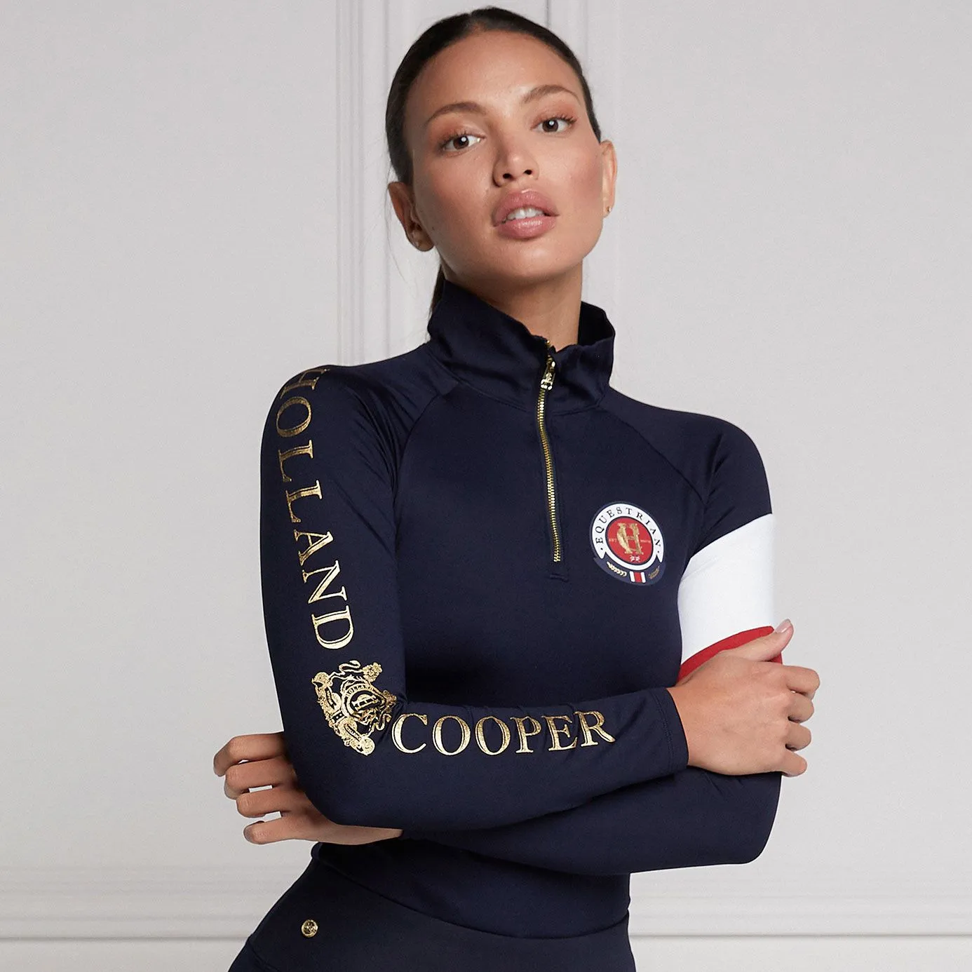 Holland Cooper Heritage Base Layer - Ink Navy