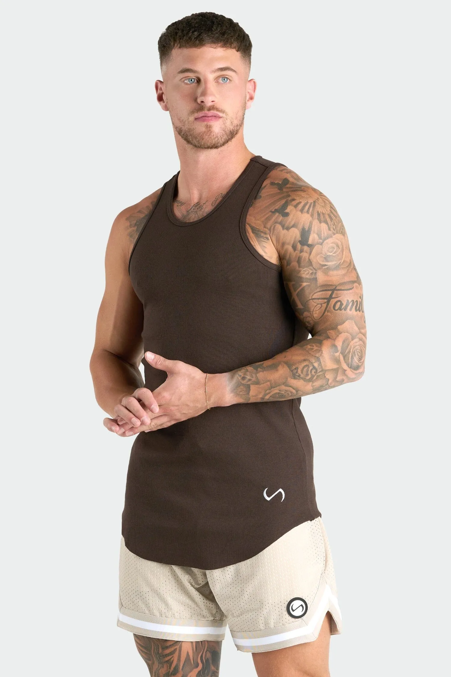 Icon Ribbed Relaxed Fit Tank