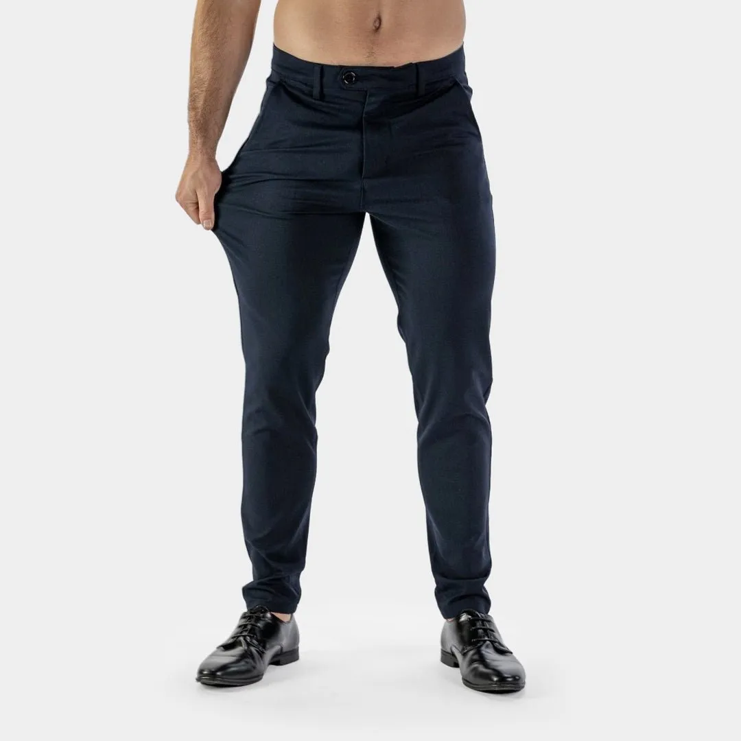 IQ Slim Fit Pants - Navy