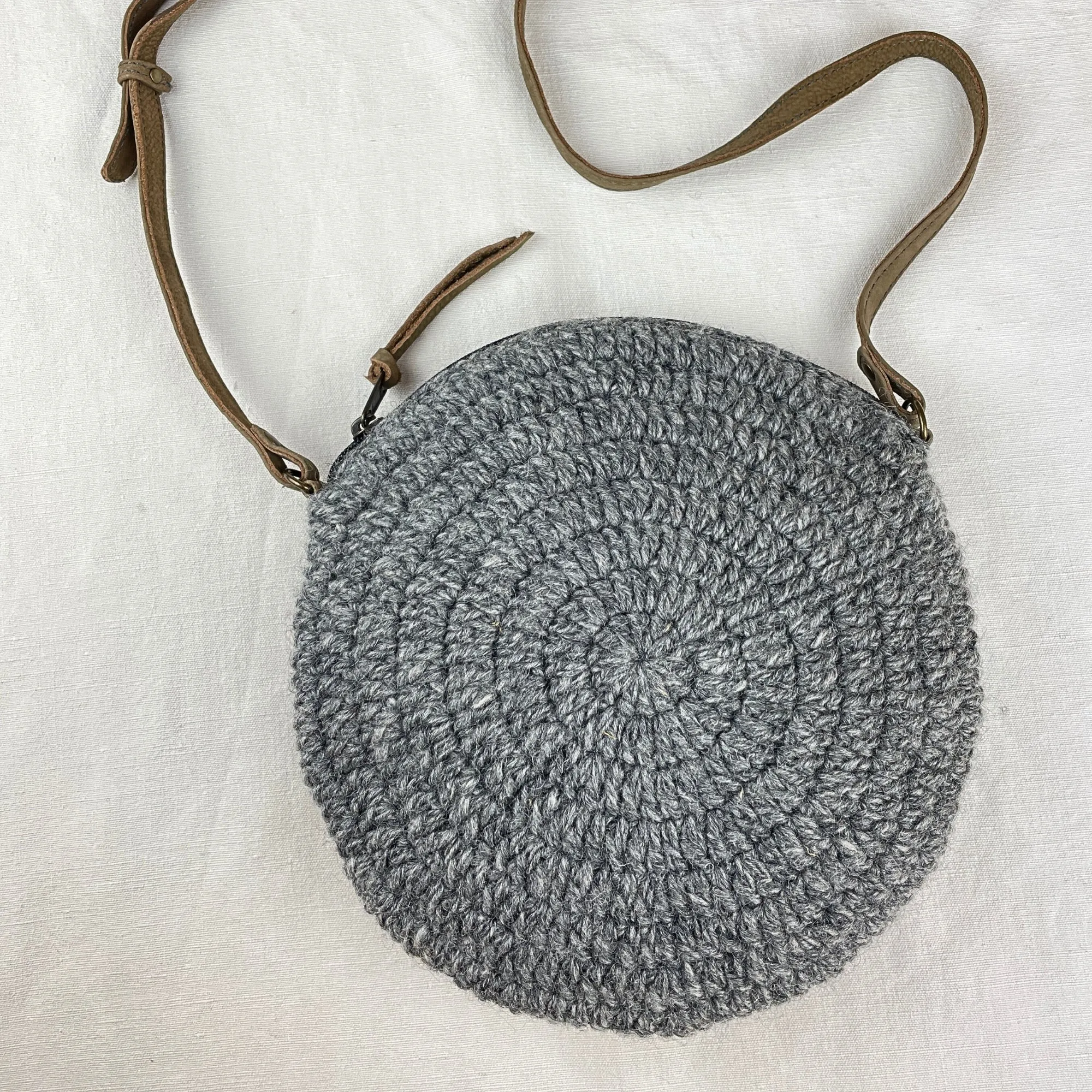 KALPA Crochet Circle Cross Body Handbag (WS)