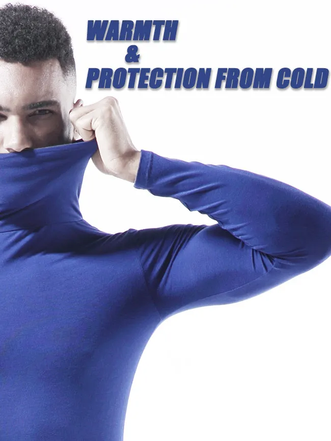 Men's Turtleneck Thermal Top Base Layer Shirts