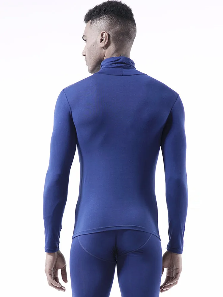 Men's Turtleneck Thermal Top Base Layer Shirts