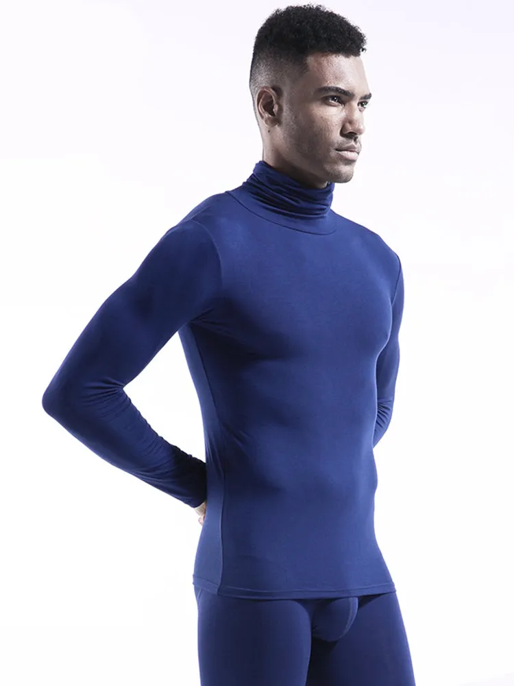 Men's Turtleneck Thermal Top Base Layer Shirts