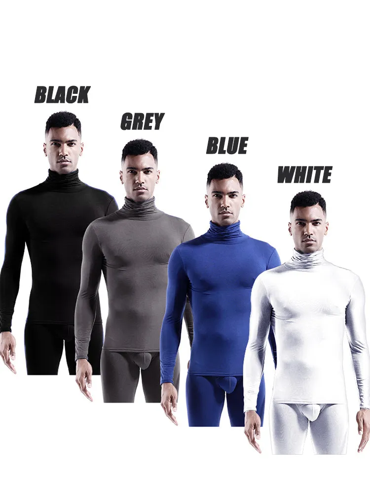 Men's Turtleneck Thermal Top Base Layer Shirts