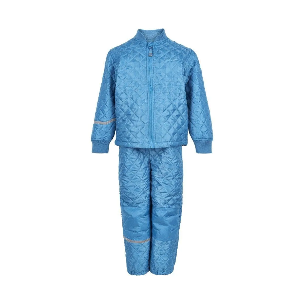 Quilted Thermal Set: Sky Blue