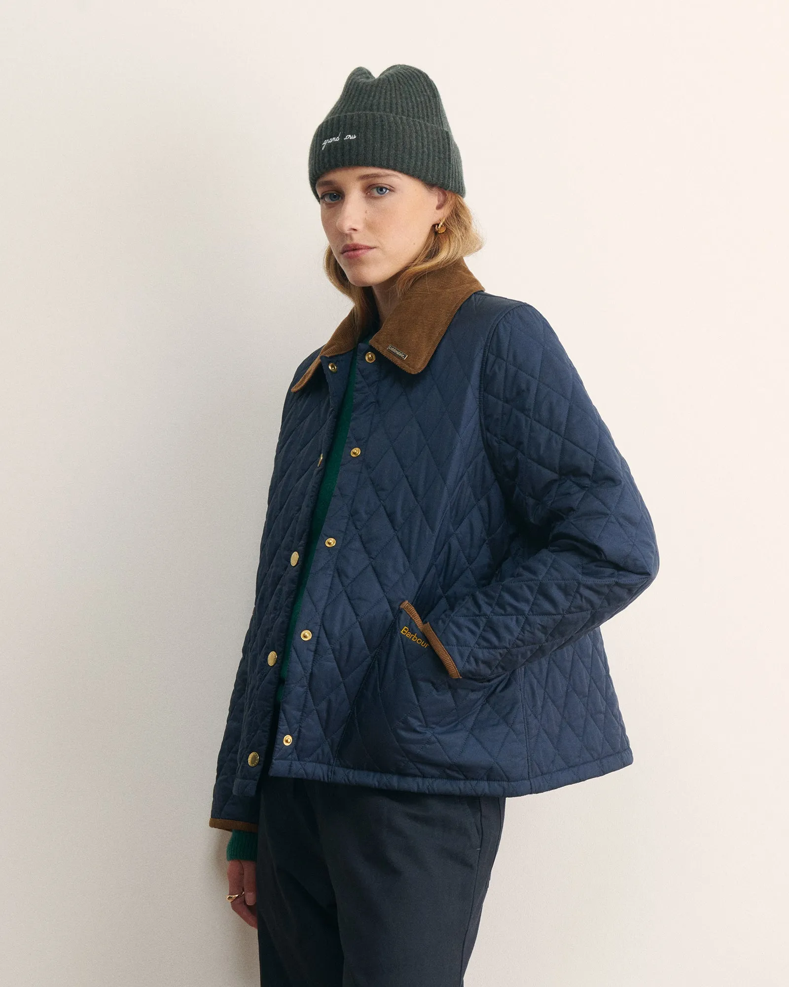 "30th Anniversary Liddesdale" barbour cropped quilted jacket