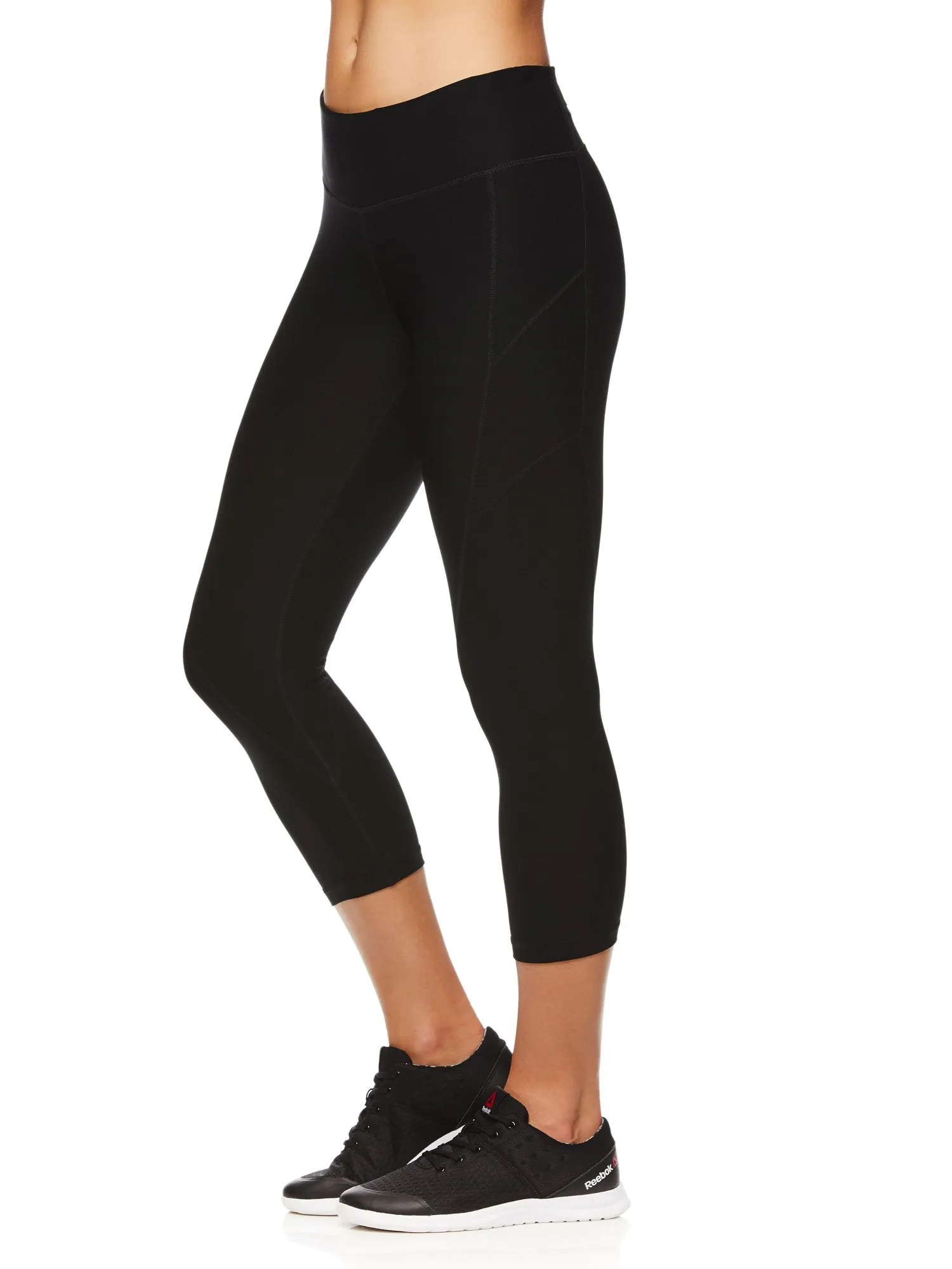 Reebok Women's Quick Capri Seamed Leggings