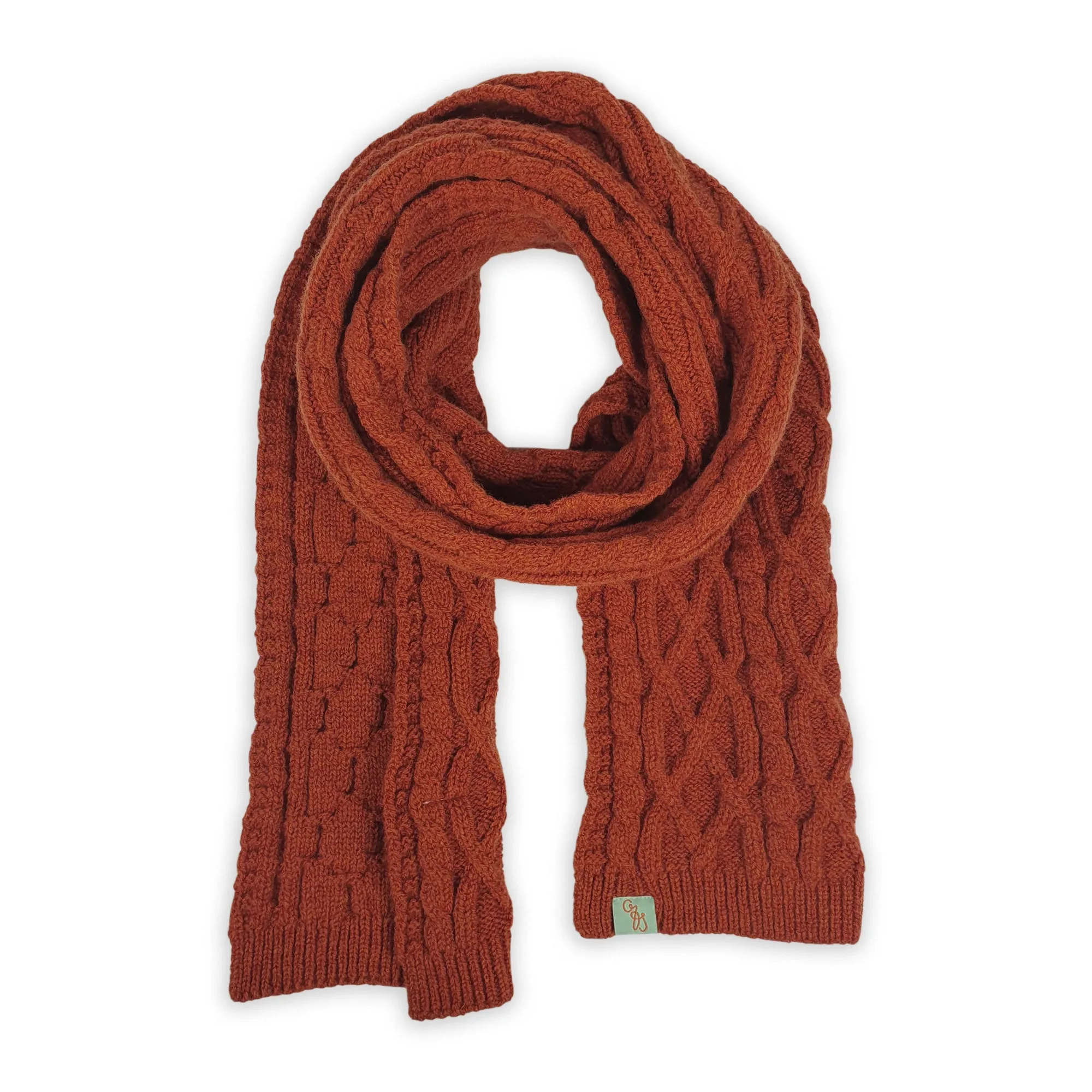 SCARVES - BRIOCHE - PREMIUM AUSTRALIAN LAMBSWOOL