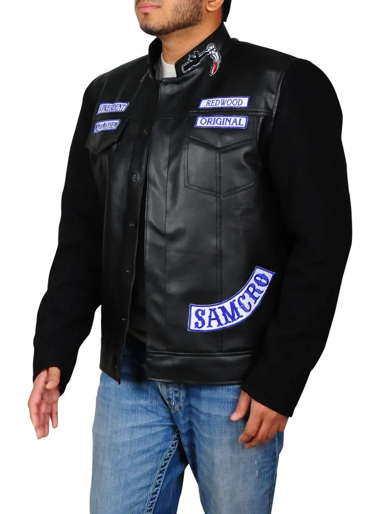 Sons of Anarchy Hooded Leather Jacket