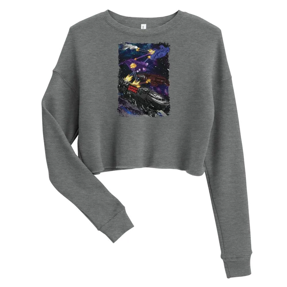 Spar Wars: Spaceships ~ Crop Sweatshirt