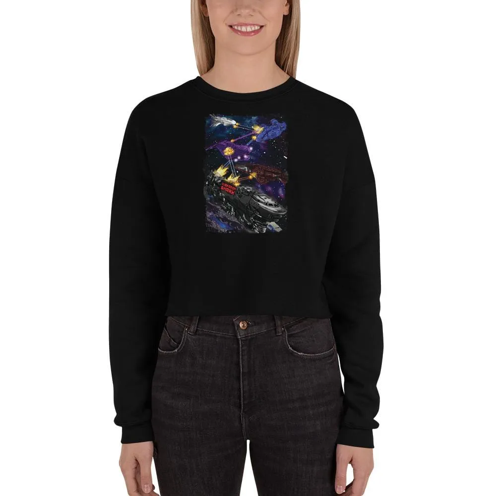 Spar Wars: Spaceships ~ Crop Sweatshirt