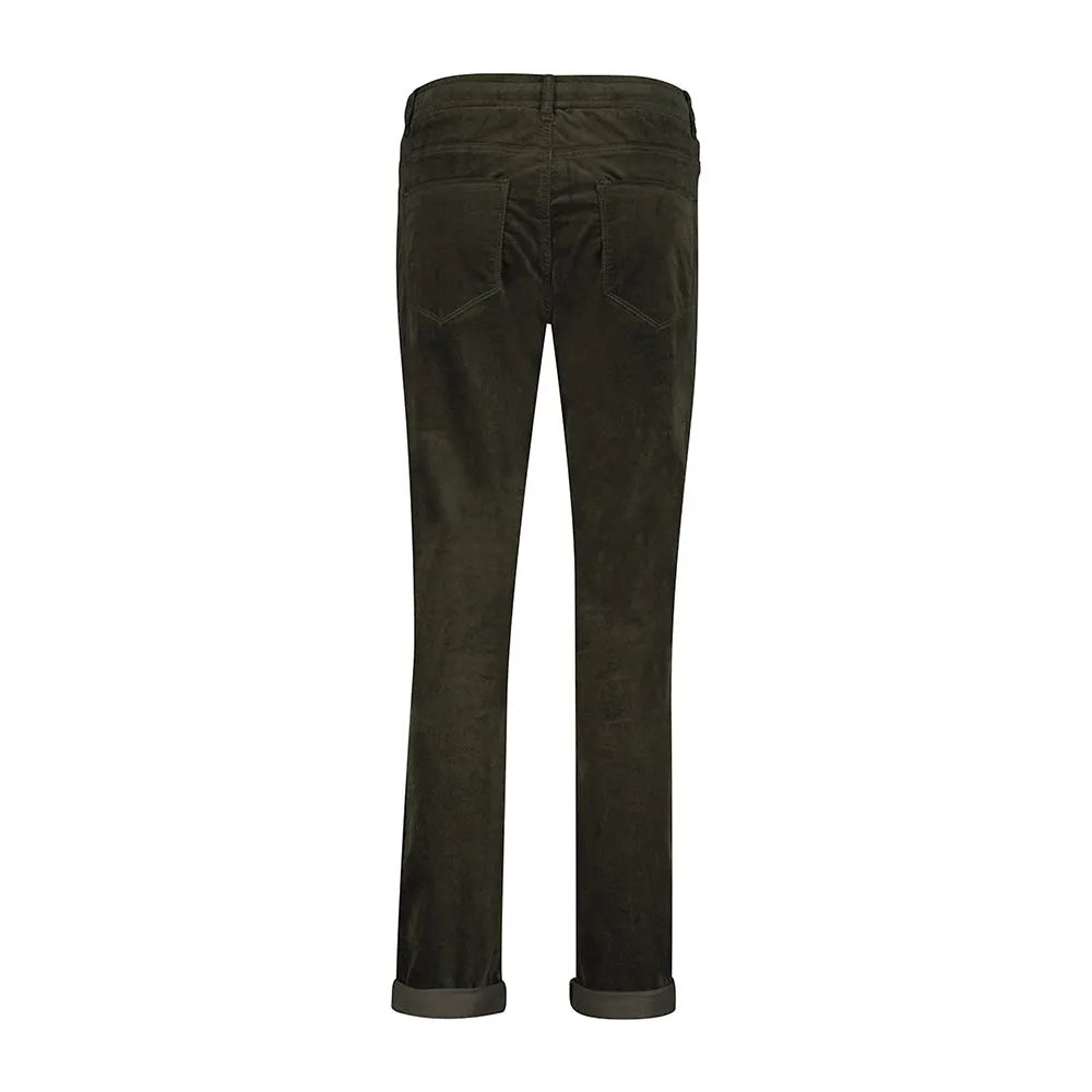 Tessy Velvet Regular Rise Jogger