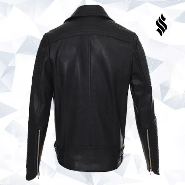 Unique Style Fashion Men’s Leather Jacket