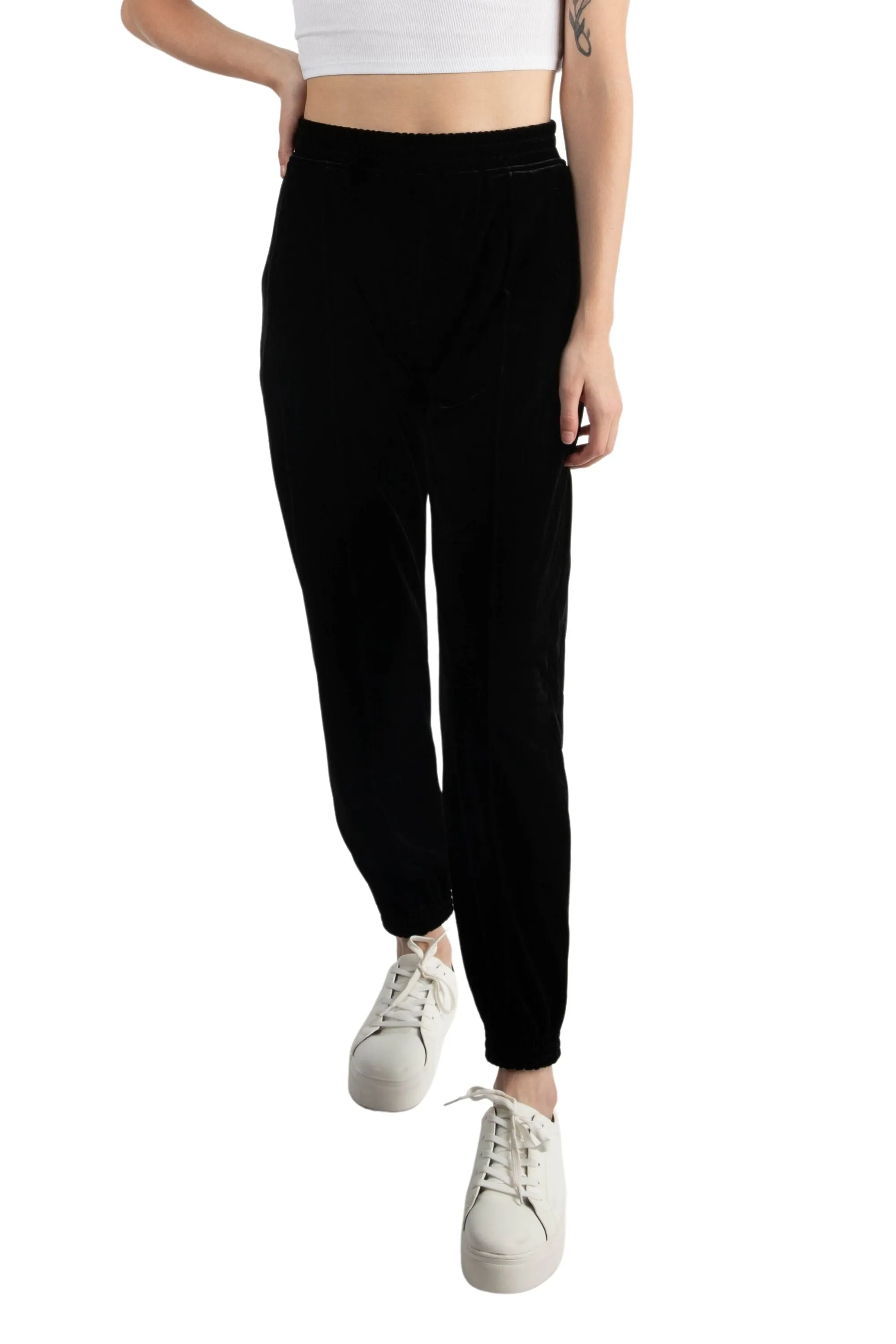 Velvet Jogger Pants