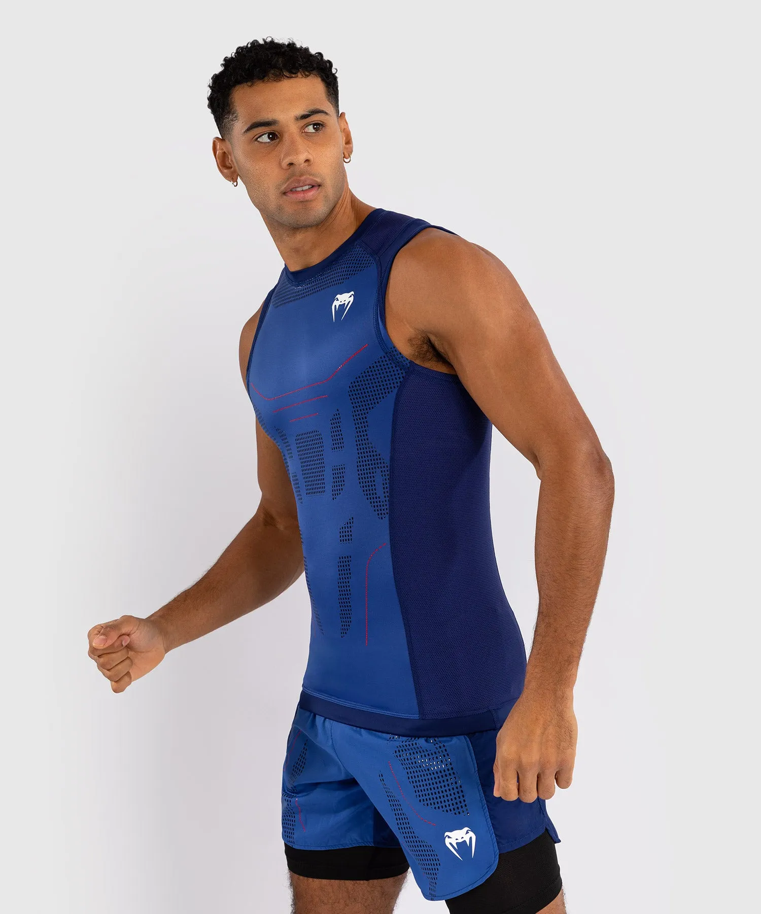 Venum Technical 3.0 Sleeveless Rashguard - Night Blue