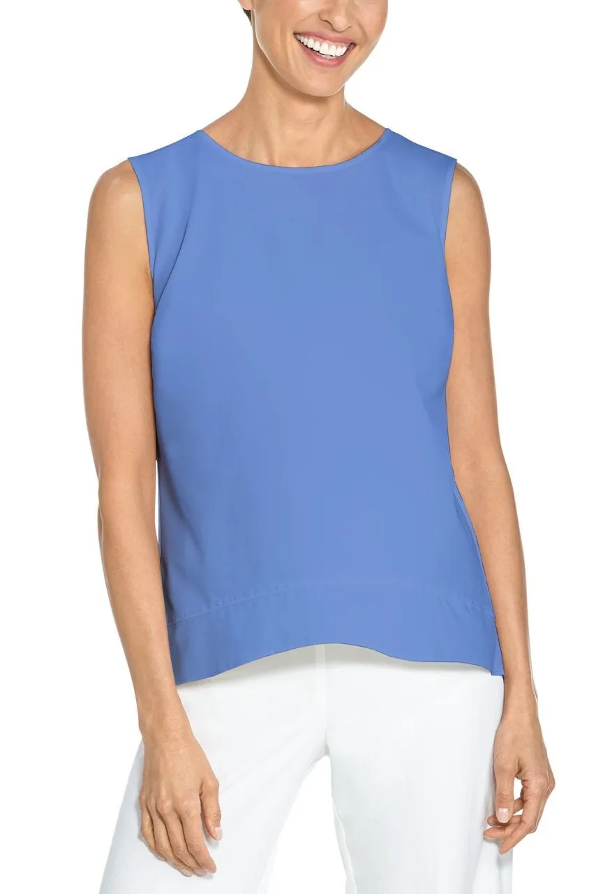 Women's St. Tropez Swing Tank Top  |  Aura Blue