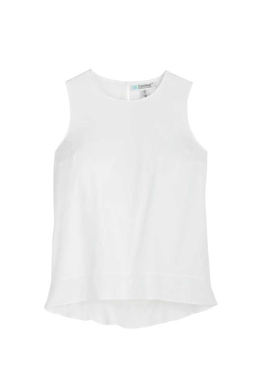 Women's St. Tropez Swing Tank Top  |  White